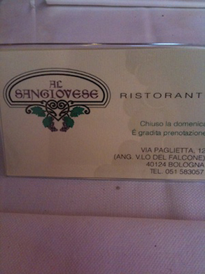 Al Sangiovese
