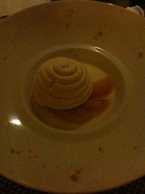 Champagne granita