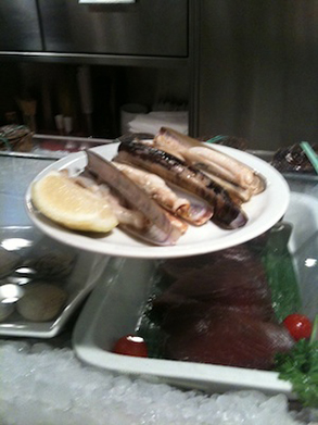Razor clams