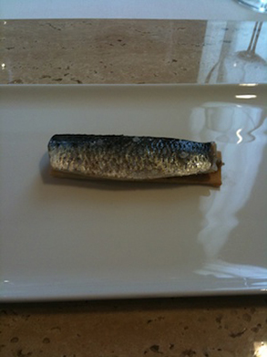 Sardines on toast