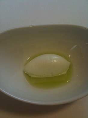 Green dessert