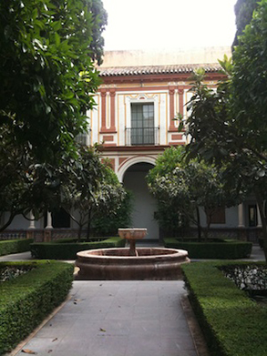 Outside