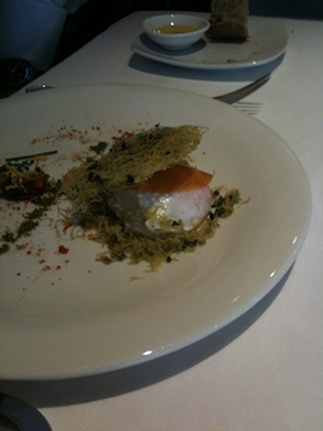 More runny egg