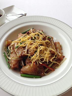 Almost fried kwai teow