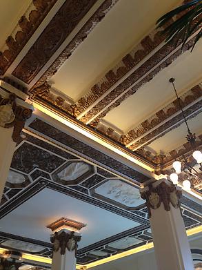 The ceiling