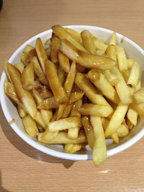 Chips and gravy