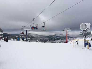 Down the run