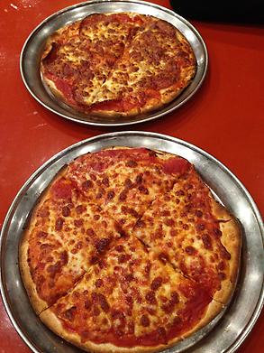 Small pizzas
